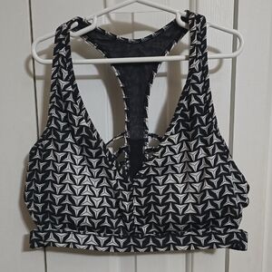 Victoria's Secret Black and White Crop Top